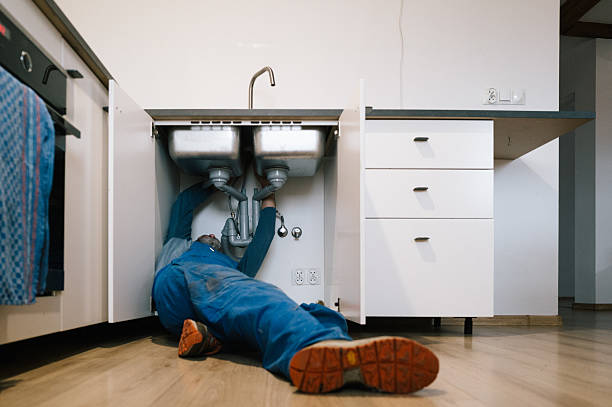 Professional Drain Cleaning technician working in Sandy, OR
